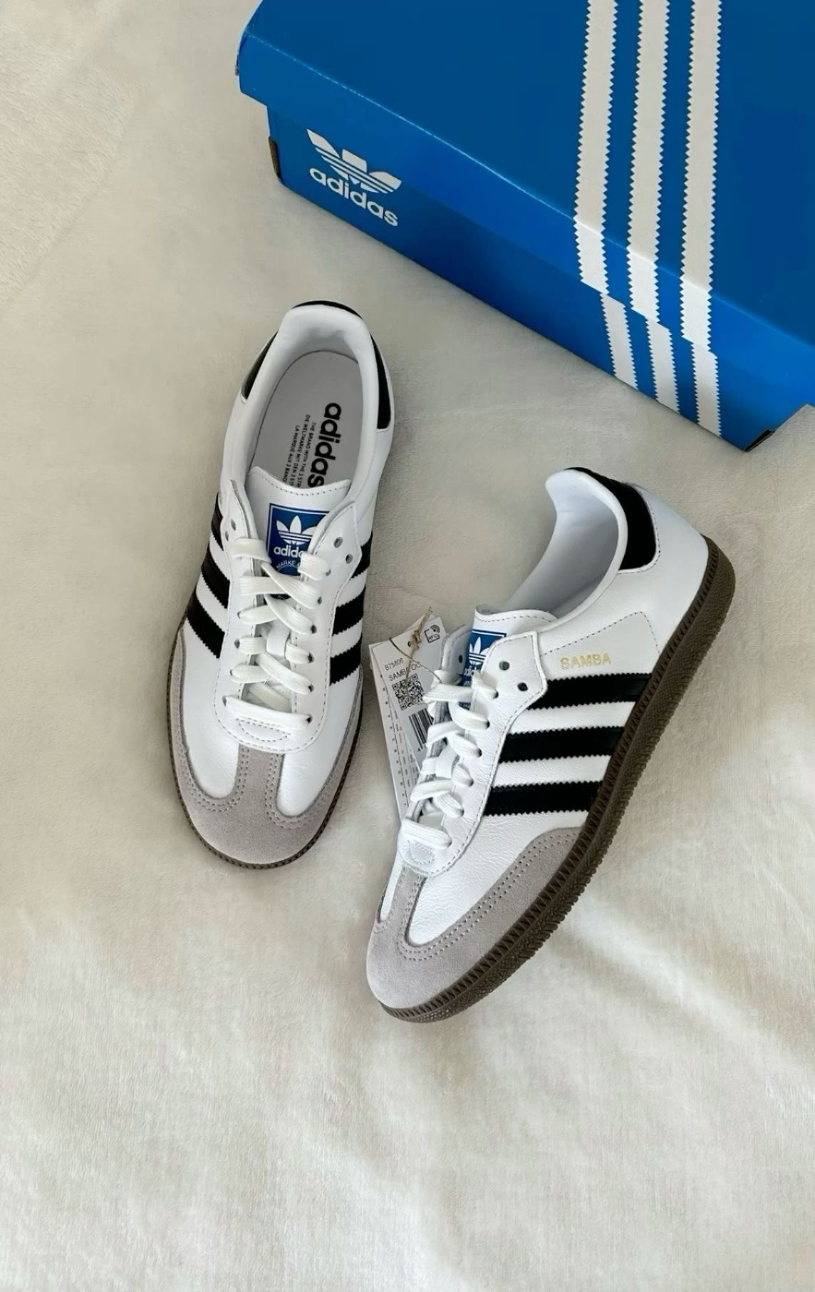 Adidas Samba product detail close-up